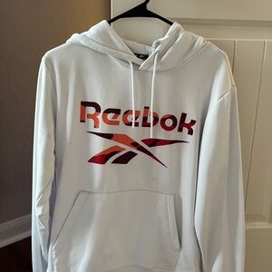 Reebok Gray Hoodie with Black Accents
